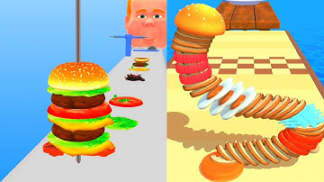 XXL Sandwich - Gameplay Walkthrough Part 2 All Levels (Android,iOS)