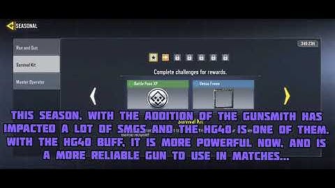 HOW TO GET HG-40 BLUEPRINT SEASONAL REWARD