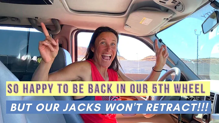 How We Manually Retract The Jacks On Our 5th Wheel