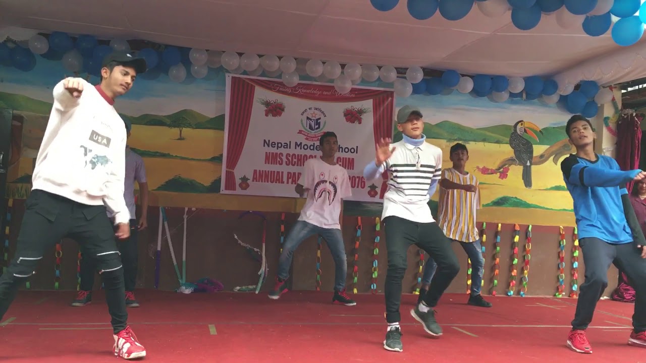 NMS Annual Day cum Parents’ day -2076 ( Dance by class IX Boys) - YouTube