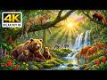 4K Wildlife Paradise | Rare Animals & Breathtaking Nature Scenery (Relaxing Sounds)