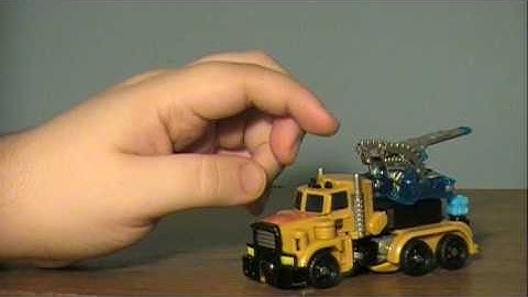 Transformers Power Core Combiners: Huffer & Caliburst Review