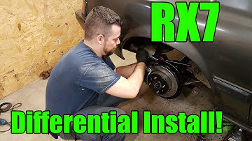 GSL-SE DIFFERENTIAL INSTALLATION! - 1982 RX7 RESTORATION