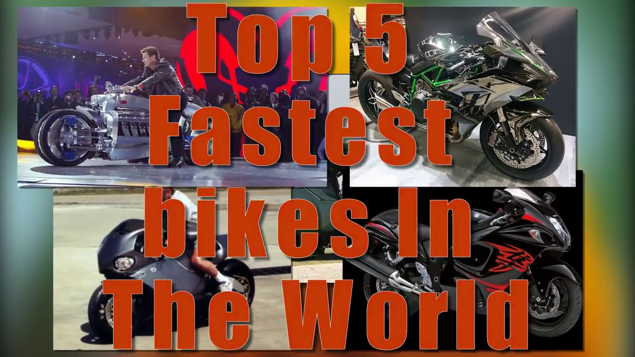 Top 5 fastest bikes in the world in 2017