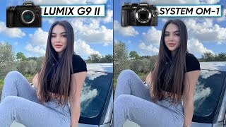 Panasonic Lumix G9 II vs OM System OM-1 Camera Test