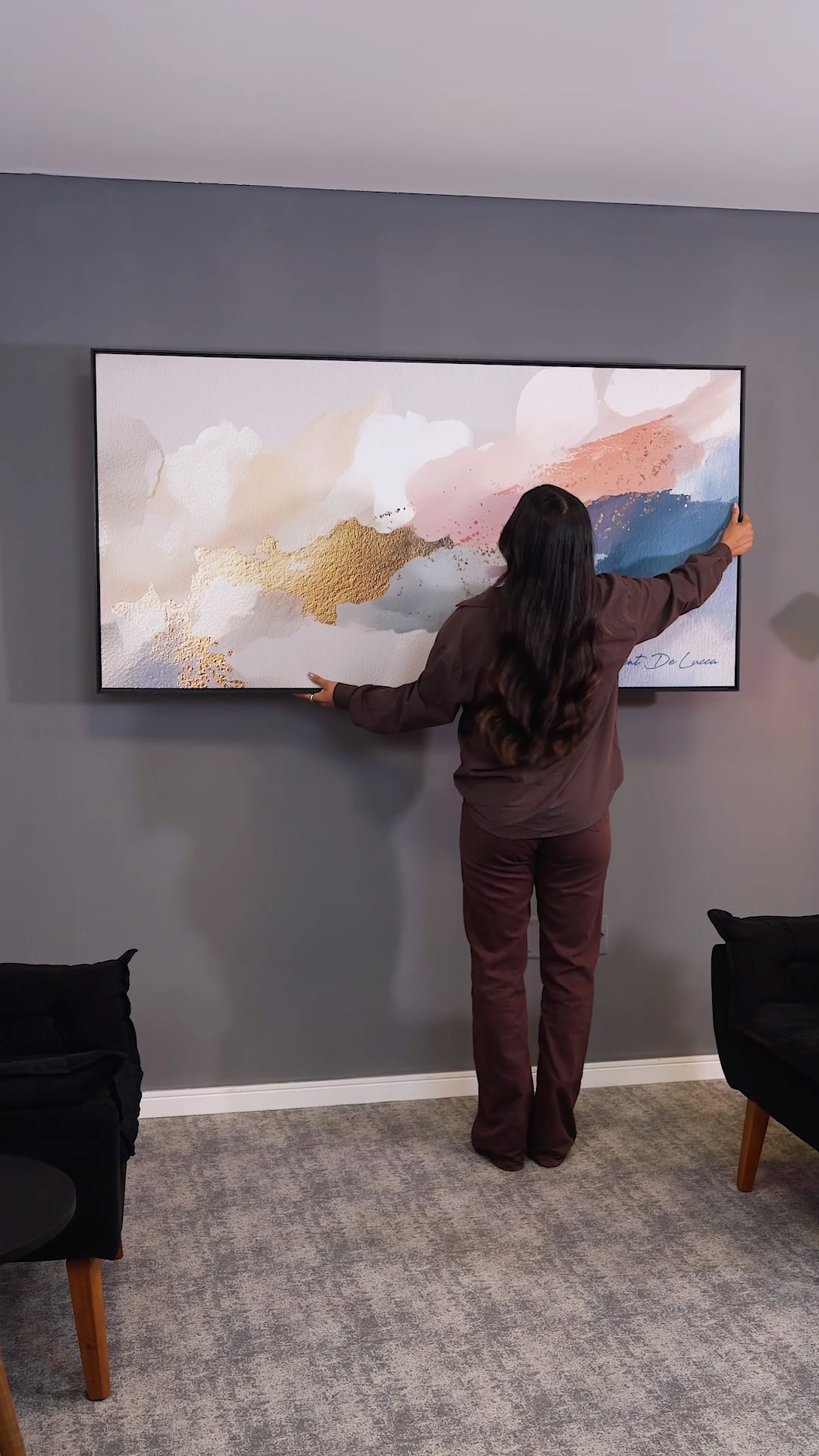 Depoimento de Quadros Decorativos em vídeo