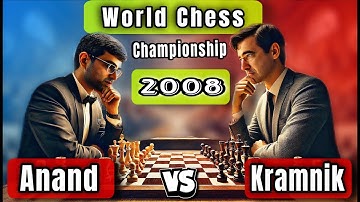 🟡♟️ World Chess Championship 2008: Anand vs. Kramnik ♟️🟡