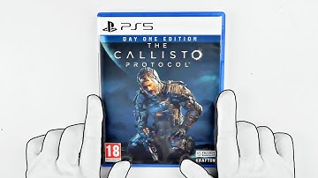 The Callisto Protocol DAY ONE EDITION PS5 Unboxing
