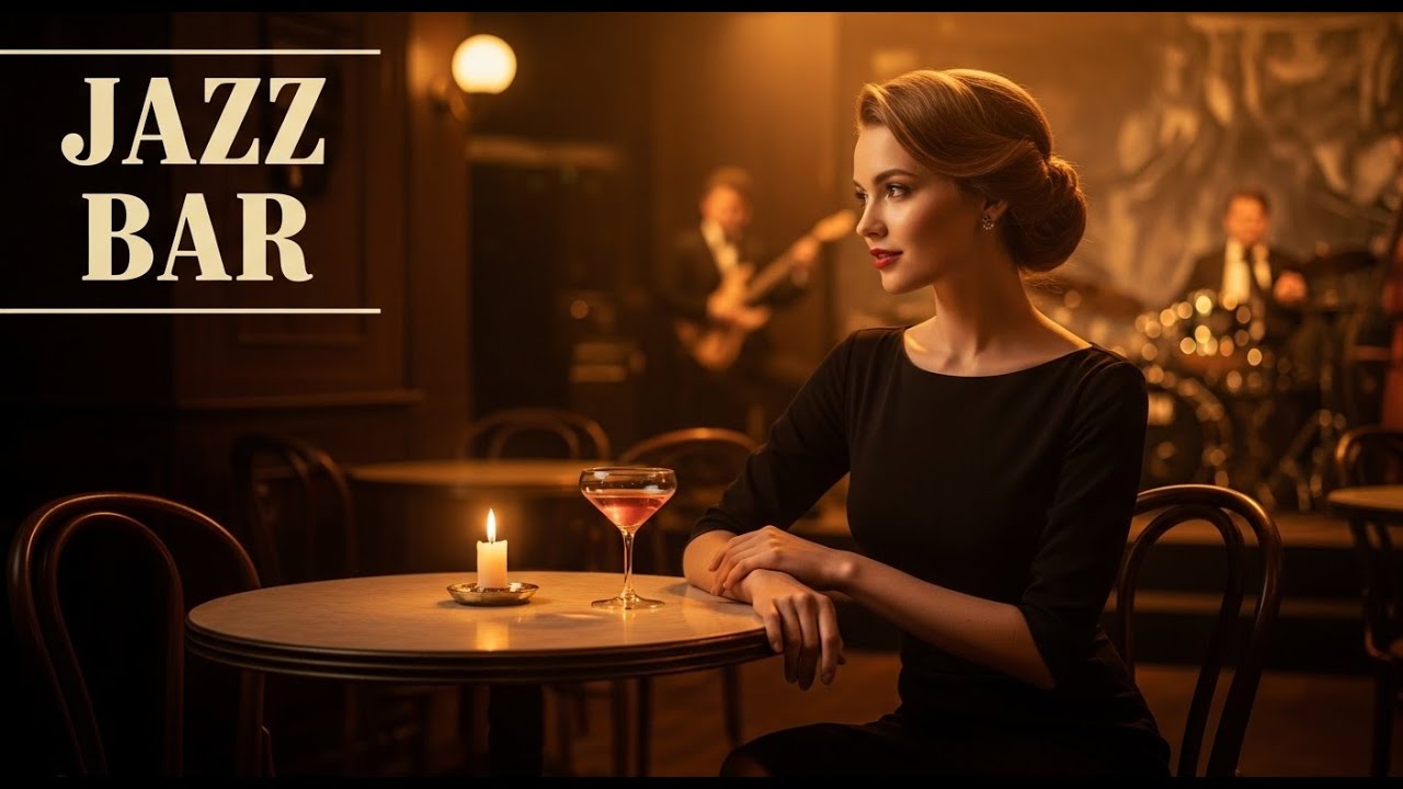 Jazz Cafe Elegant Nights Smooth Vintage Jazz Lounge Music for Cozy ...