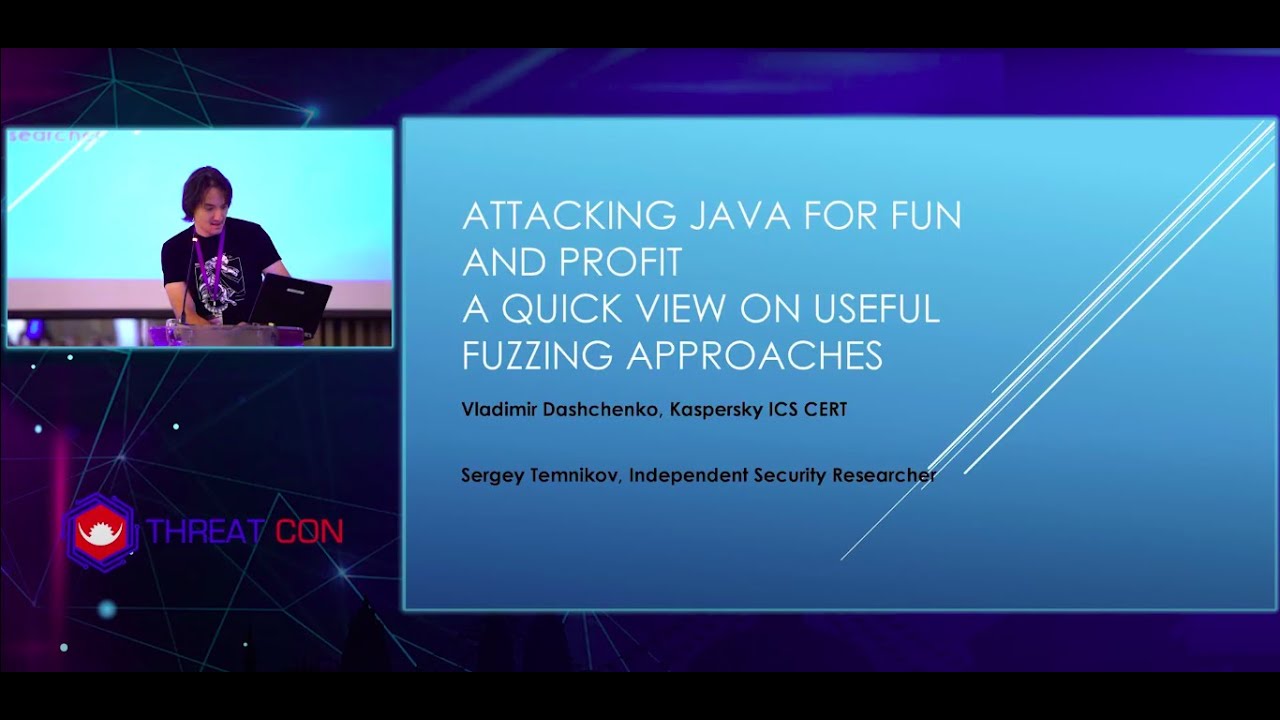 THREAT CON 2022 - Attacking Java For Fun and Profit By Vladimir ...