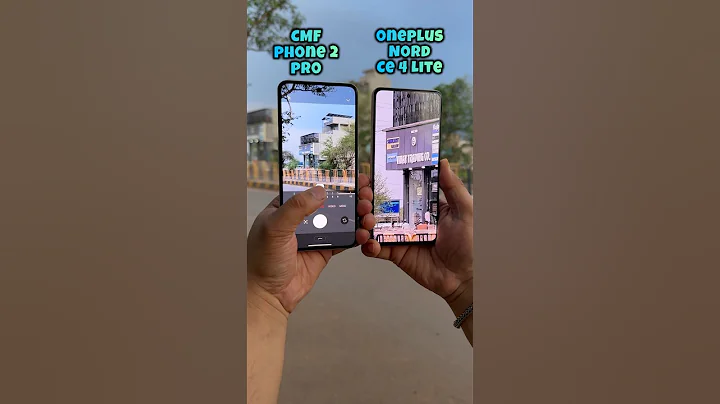 Cmf Phone 2 Pro Vs Oneplus Nord Ce 4 Lite Zoom Test #shorts