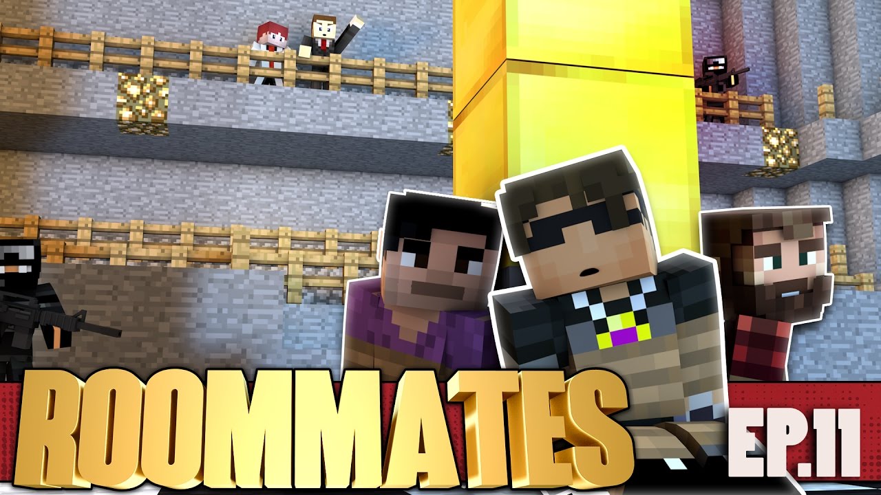 SkyDoesMinecraft ROOMMATES! “SEEING RED” S3 #11 (Minecraft Roleplay Show)