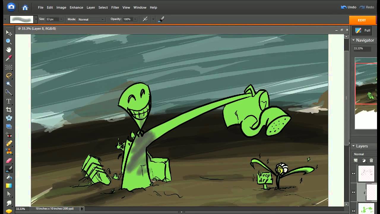 Magical flower - Speed Drawing by coolnessgod