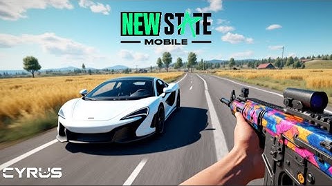 PUBG Game New State Mobile Full HD Gameplay 4k Ultra Graphics | CYRUS Esports