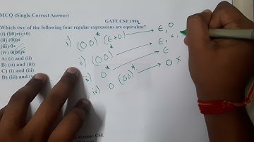 GATE CSE 1996