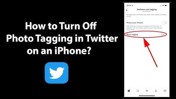How to Turn Off Photo Tagging in Twitter on an iPhone?