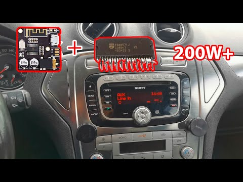 Установка Bluetooth в автомагнитолу Sony Ford Mondeo 4