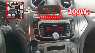 Установка Bluetooth в автомагнитолу Sony Ford Mondeo 4