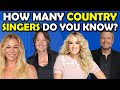 How Many Country Singers Do You Know? | Guess The Singer | 51 Country Singers