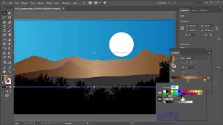 Creating and using gradient fills Adobe illustrator Tutorial in Hindi 22/56
