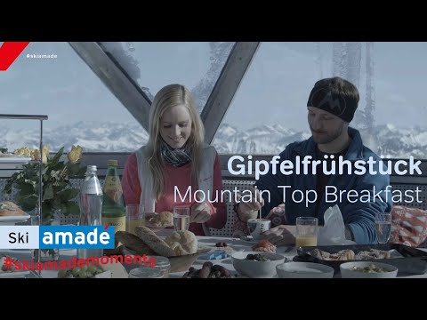 Gipfelfrühstück - Gastein #skiamademoments