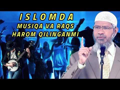 Dr ZAKIR ISLOMDA MUSIQA VA RAQS HAROM QILINGANMI BU HAQDA PAYG'AMBARIMIZ NIMA DEGANLAR...