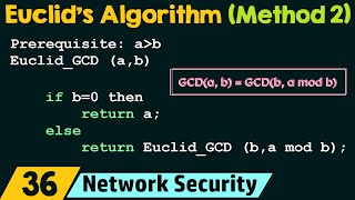 GCD - Euclidean Algorithm (Method 2)