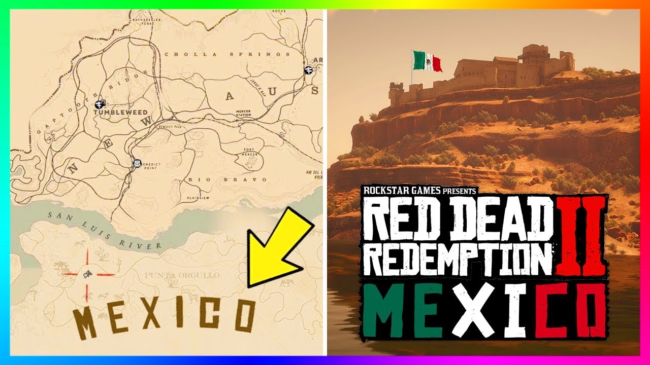 søster temperatur utilstrækkelig Red Dead Redemption 2 Mexico - NEW LEAKS! Map Expansion, Extra Town  Features & MORE! (RDR2 DLC) - YouTube