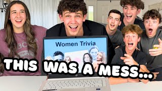4 Men Vs 1 Woman - WOMEN TRIVIA