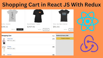 Shopping Cart in React JS with Redux | Add to Cart, Remove from Cart and Calculate Total