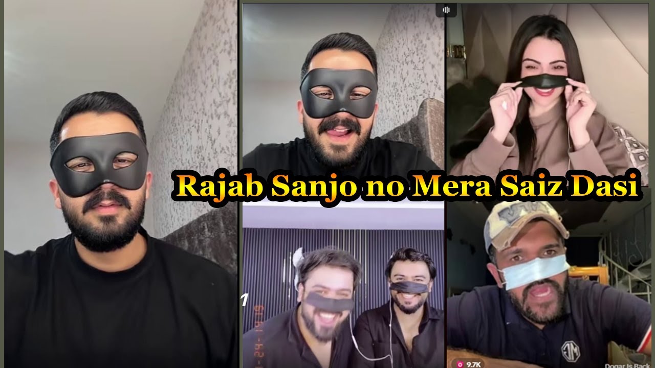 Oye Rajab a Sanjo manjo no Mera Saiz Dasi Zara | Maan dogar vs Rajab Butt