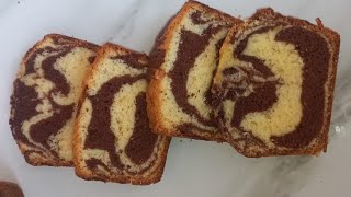 How to Bake a Perfect Marble Cake | Step-by-Step Recipe || Elite Cooking