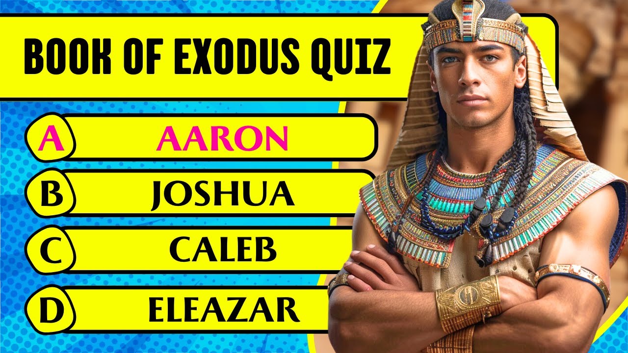 Book Of Exodus Bible Quiz & Trivia (30 Hardest Questions & Answers to ...