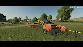 Farming Simulator 19 Small Baler and Stacker
