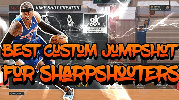 Best Custom Jumpshot For Sharpshooters After Patch 7! Wettest Jumpshot On 2K17!! NBA 2K17