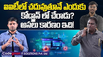 Codegnan : The Best Coding Institute with Real Parents Feedback |Job Opportunity and Software Course