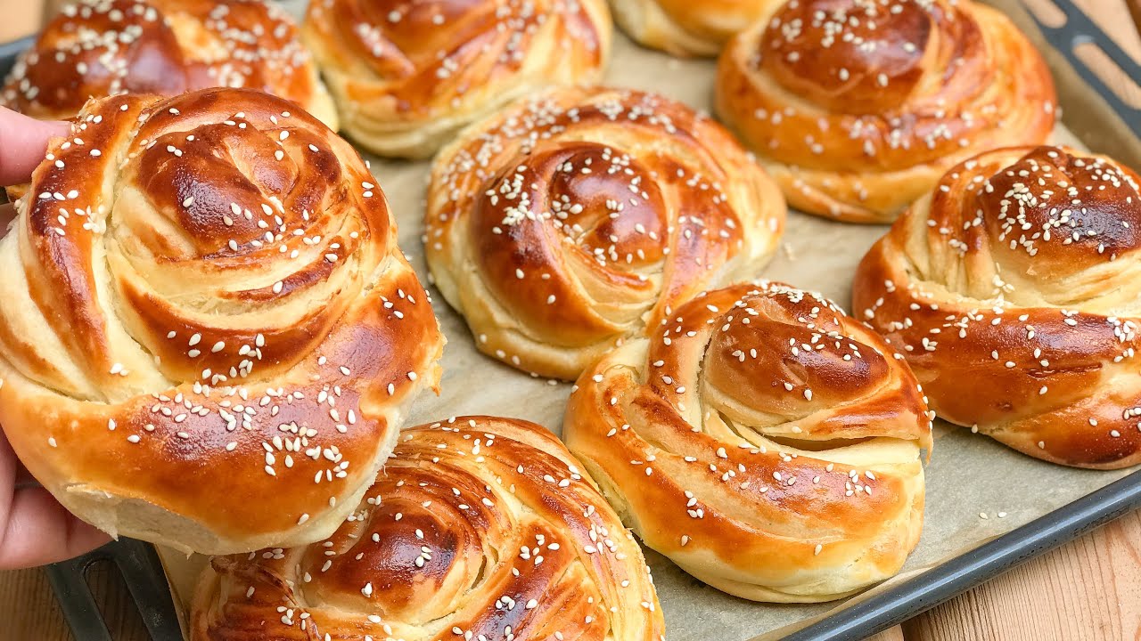 بدون عجن او مجهود بلامتلوي ولاتطوي حضريهم بسرعة خفاف هشاش مقطنين pain/بريوش/معجنات/فطائر