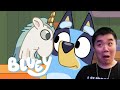 UNICORSE! Bluey 3x7-3x9 Reaction!