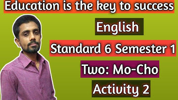 Std 6 English Sem 1 Unit 2 Activity 2