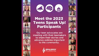 Teens Speak Up! Meet the 2023 Participants