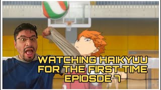 Watching Haikyuu for the first time Episode 7