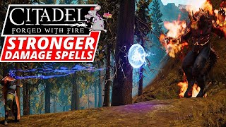 How To Craft Stronger Damage Spells In CITADEL Forged With Fire  Guide