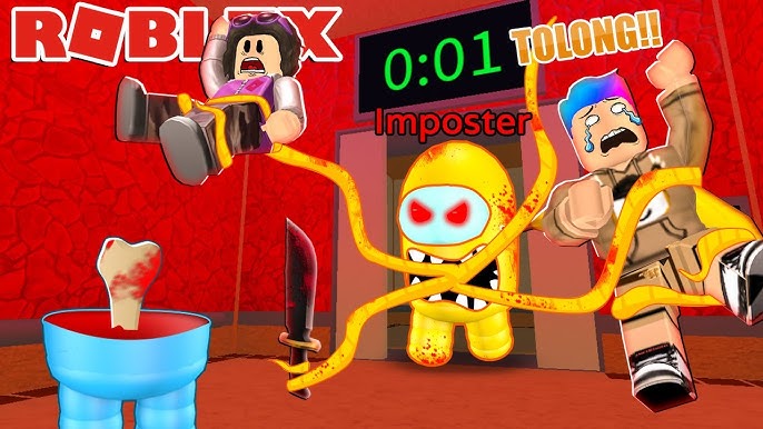 Kita Menemukan Jalan Masuk Bertemu Imposter Among Us Di Roblox Update