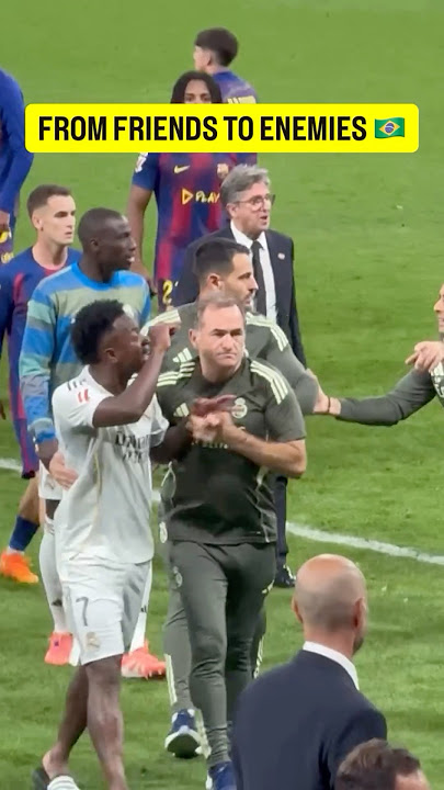 Vinicius Jr & Raphinha outburst after El Clasico 🇧🇷