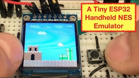 A Tiny ESP32 Handheld NES Emulator for the ESP32