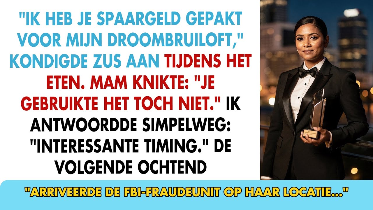Zus leegde mijn bankrekening voor haar bruiloft - Ze wist niet dat ik bankinspecteur ben