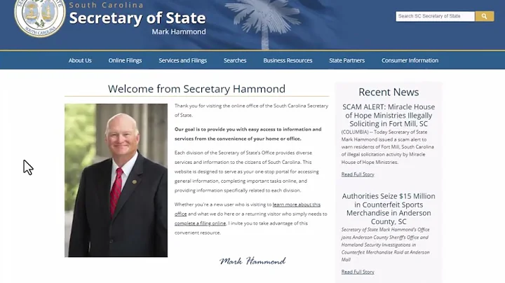 Annual Financial Report Filing