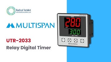 Multispan UTR-2033 Universal Temperature Controller | Wiring & Settings