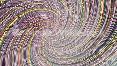 Abstract background with animated spinning helix, seamless loop. Animation. Beautiful motion