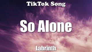 Labrinth - So Alone (I’ve Never Felt So Alone) (Lyrics) - TikTok Song